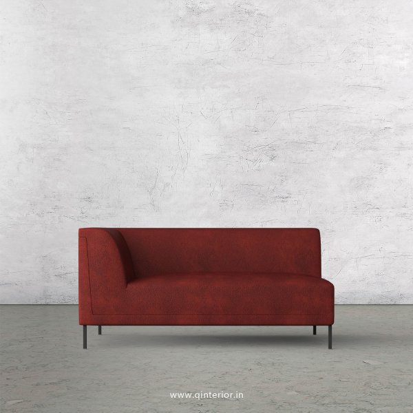Luxura 2 Seater Modular Sofa in Fab Leather Fabric - MSFA002 FL08