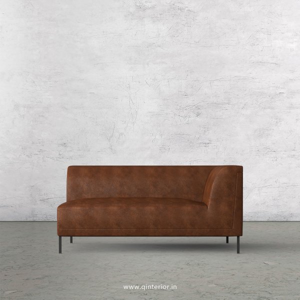Luxura 2 Seater Modular Sofa in Fab Leather Fabric - MSFA005 FL09