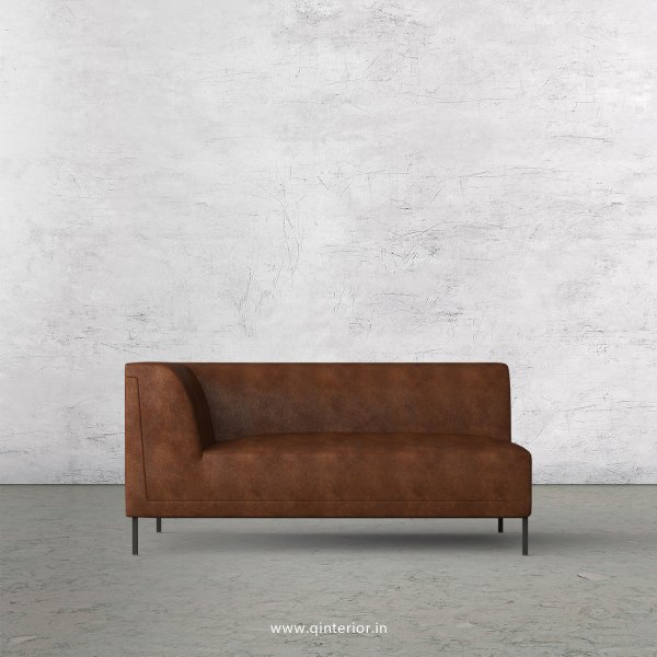 Luxura 2 Seater Modular Sofa in Fab Leather Fabric - MSFA002 FL09