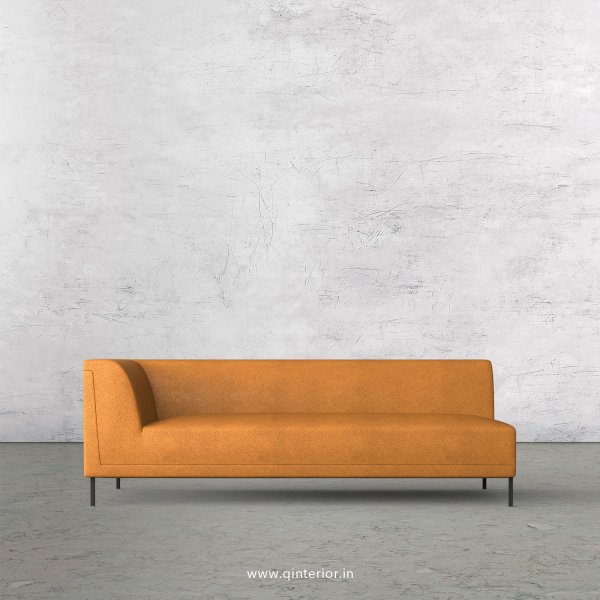 Luxura 3 Seater Modular Sofa in Fab Leather Fabric - MSFA003 FL14