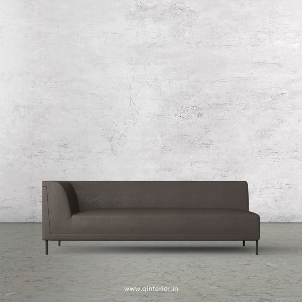 Luxura 3 Seater Modular Sofa in Fab Leather Fabric - MSFA003 FL15