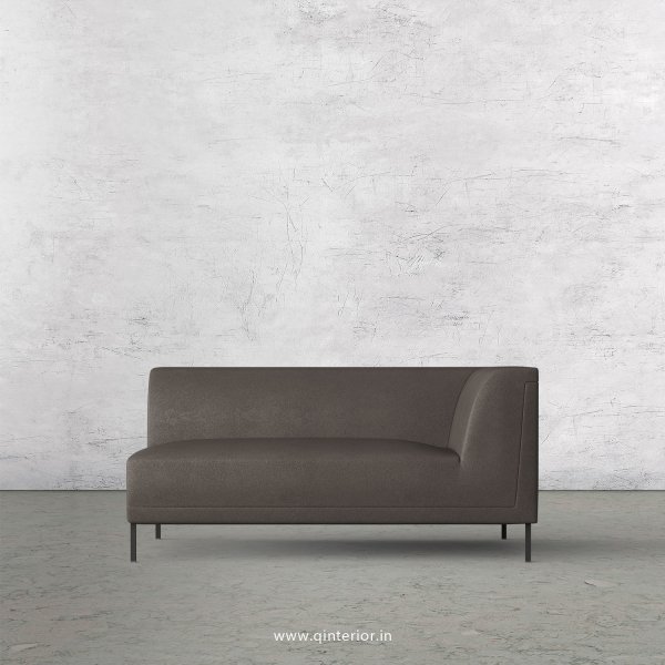 Luxura 2 Seater Modular Sofa in Fab Leather Fabric - MSFA005 FL15