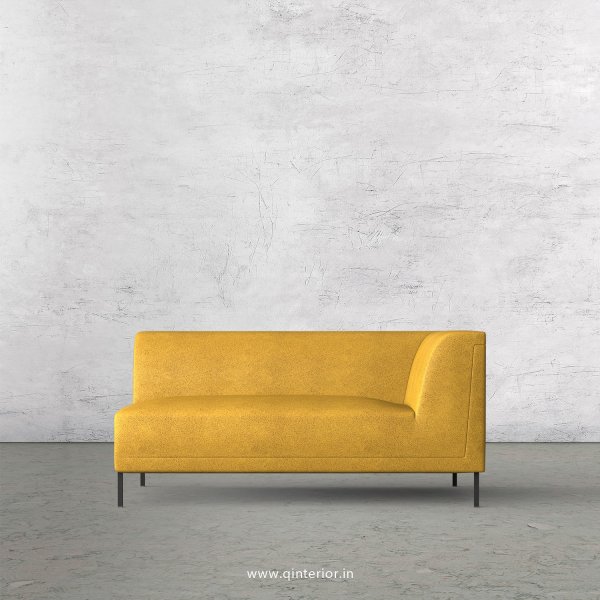 Luxura 2 Seater Modular Sofa in Fab Leather Fabric - MSFA005 FL18