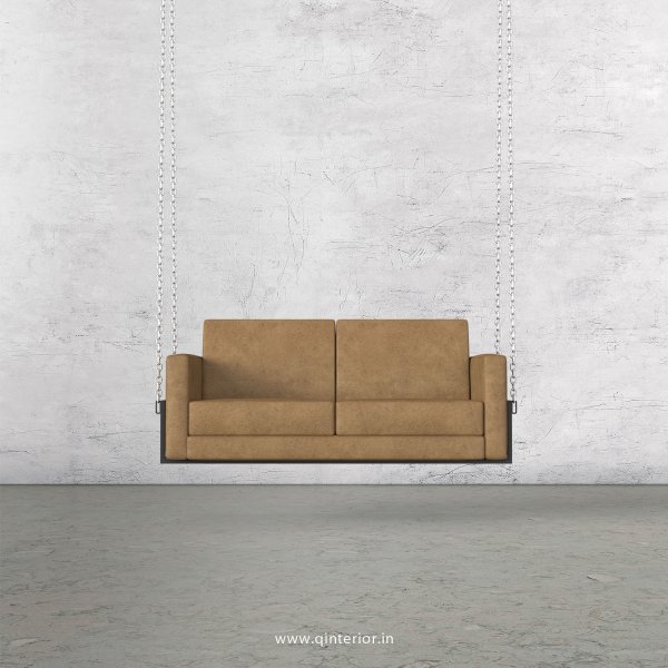 NIRVANA 2 Seater Swing Sofa in Fab Leather Fabric - SSF001 FL02