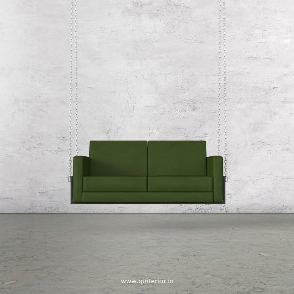 NIRVANA 2 Seater Swing Sofa in Fab Leather Fabric - SSF001 FL04
