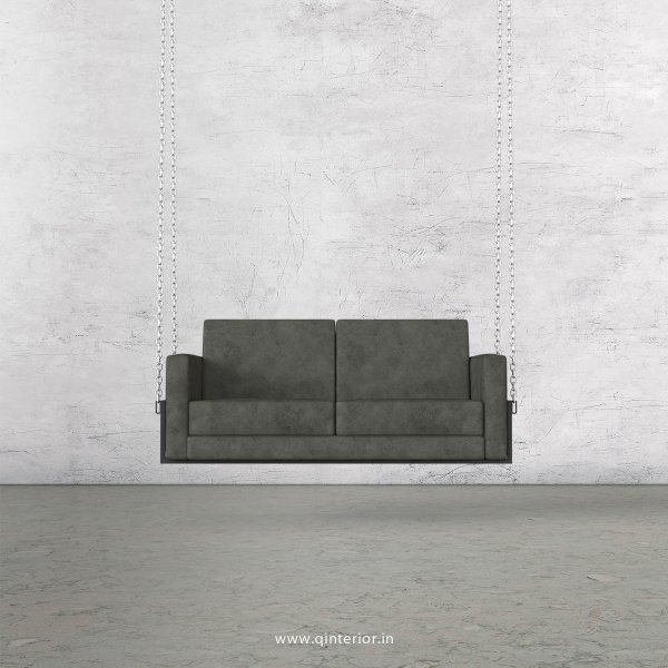 NIRVANA 2 Seater Swing Sofa in Fab Leather Fabric - SSF001 FL07