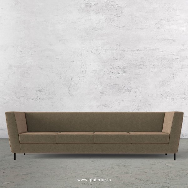 Gloria 4 Seater Sofa in Velvet Fabric - SFA018 VL03
