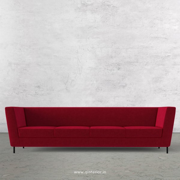 Gloria 4 Seater Sofa in Velvet Fabric - SFA018 VL08