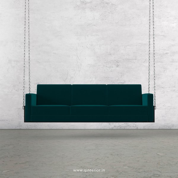 NIRVANA 3 Seater Swing Sofa in Velvet Fabric - SSF001 VL13