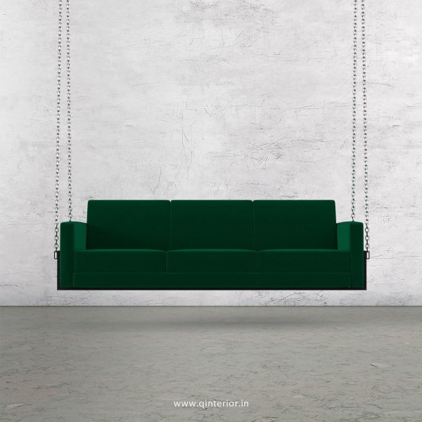 NIRVANA 3 Seater Swing Sofa in Velvet Fabric - SSF001 VL17