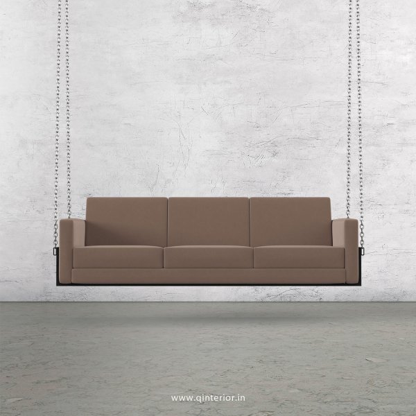 NIRVANA 3 Seater Swing Sofa in Velvet Fabric - SSF001 VL16