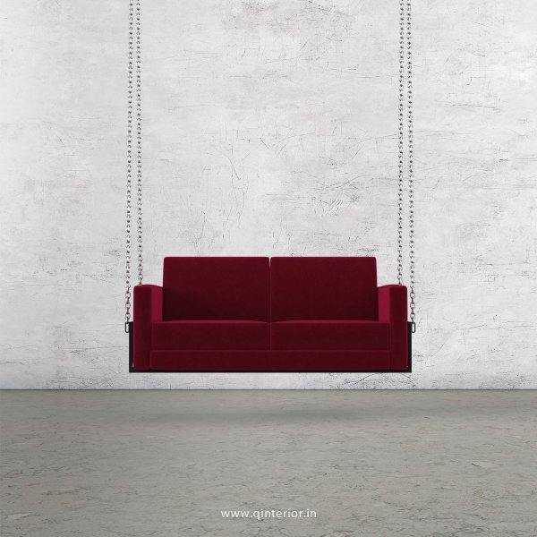 NIRVANA 2 Seater Swing Sofa in Velvet Fabric - SSF001 VL08