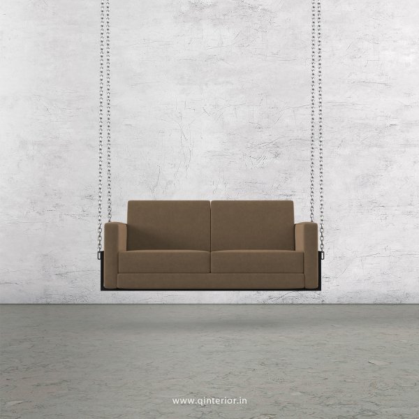 NIRVANA 2 Seater Swing Sofa in Velvet Fabric - SSF001 VL11