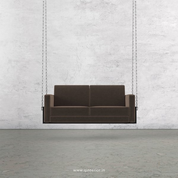 NIRVANA 2 Seater Swing Sofa in Velvet Fabric - SSF001 VL02