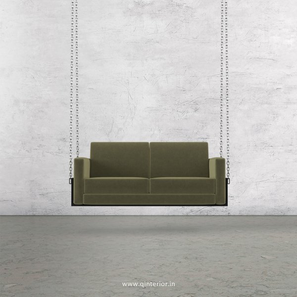 NIRVANA 2 Seater Swing Sofa in Velvet Fabric - SSF001 VL04
