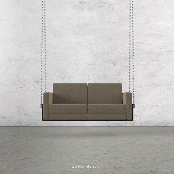 NIRVANA 2 Seater Swing Sofa in Velvet Fabric - SSF001 VL12