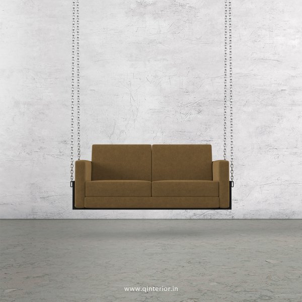 NIRVANA 2 Seater Swing Sofa in Velvet Fabric - SSF001 VL09