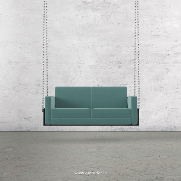 NIRVANA 2 Seater Swing Sofa in Velvet Fabric - SSF001 VL14