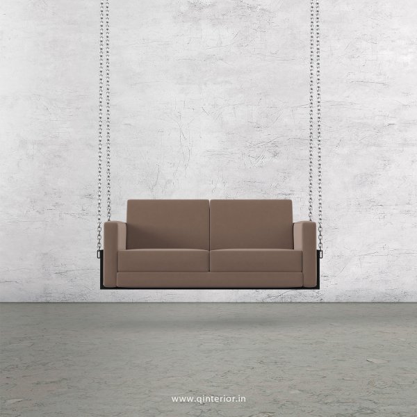 NIRVANA 2 Seater Swing Sofa in Velvet Fabric - SSF001 VL16