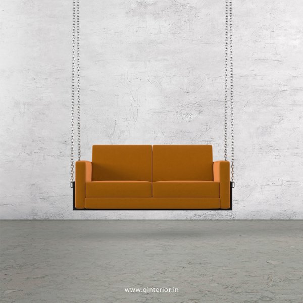 NIRVANA 2 Seater Swing Sofa in Velvet Fabric - SSF001 VL18