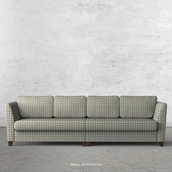 Kingstone 4 Seater Sofa in Jacquard Fabric - SFA004 JQ03