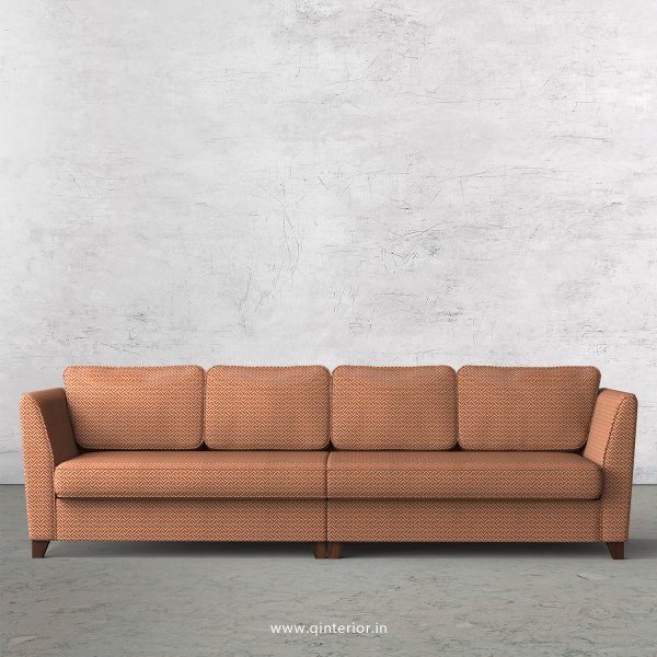 Kingstone 4 Seater Sofa in Jacquard Fabric - SFA004 JQ13