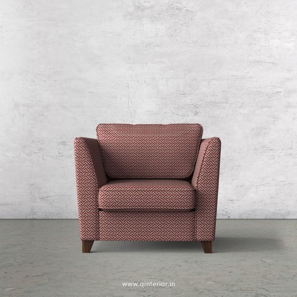 KINGSTONE 1 Seater Sofa in Jacquard Fabric - SFA004 JQ14