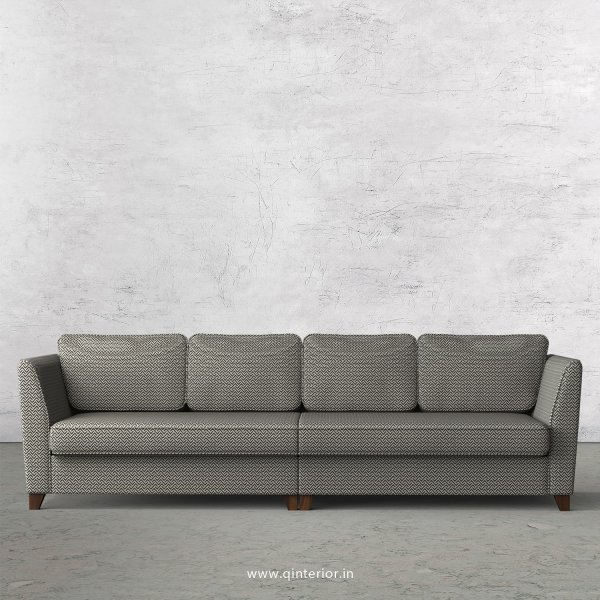Kingstone 4 Seater Sofa in Jacquard Fabric - SFA004 JQ15