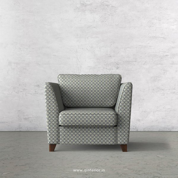 KINGSTONE 1 Seater Sofa in Jacquard Fabric - SFA004 JQ19