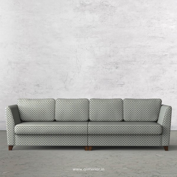 Kingstone 4 Seater Sofa in Jacquard Fabric - SFA004 JQ19