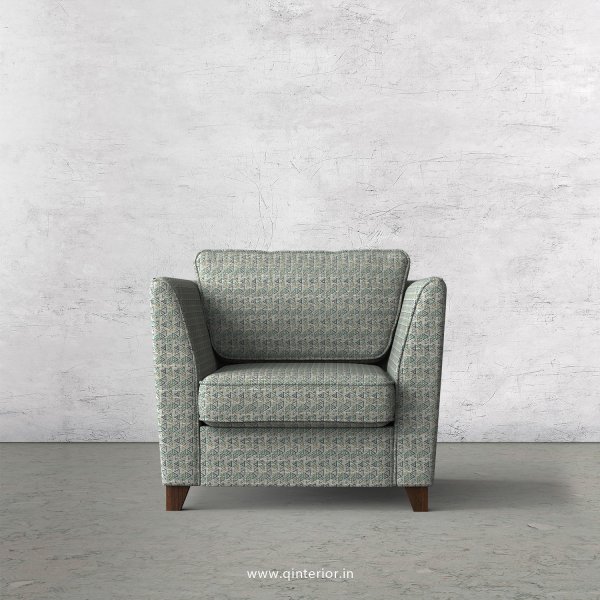 KINGSTONE 1 Seater Sofa in Jacquard Fabric - SFA004 JQ25