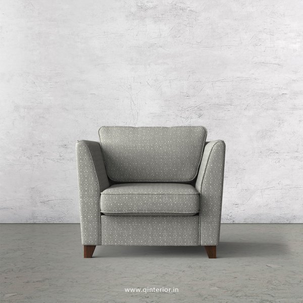 KINGSTONE 1 Seater Sofa in Jacquard Fabric - SFA004 JQ39