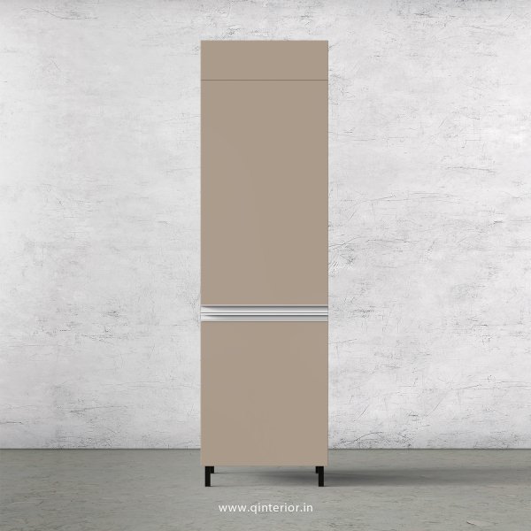 Lambent Refrigerator Unit in Walnut and Cappuccino Finish - KTB806 C13