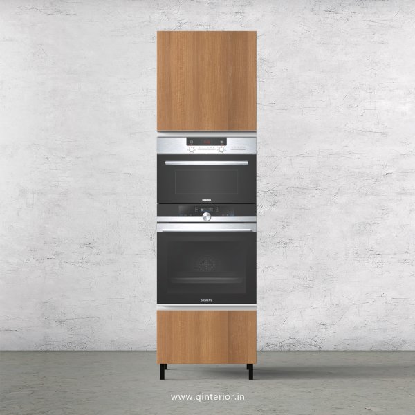 Lambent Microwave and OTG Unit in White and Oak Finish - KTB805 C86