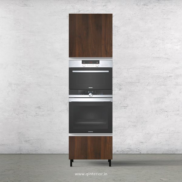 Lambent Microwave and OTG Unit in White and Walnut Finish - KTB805 C67