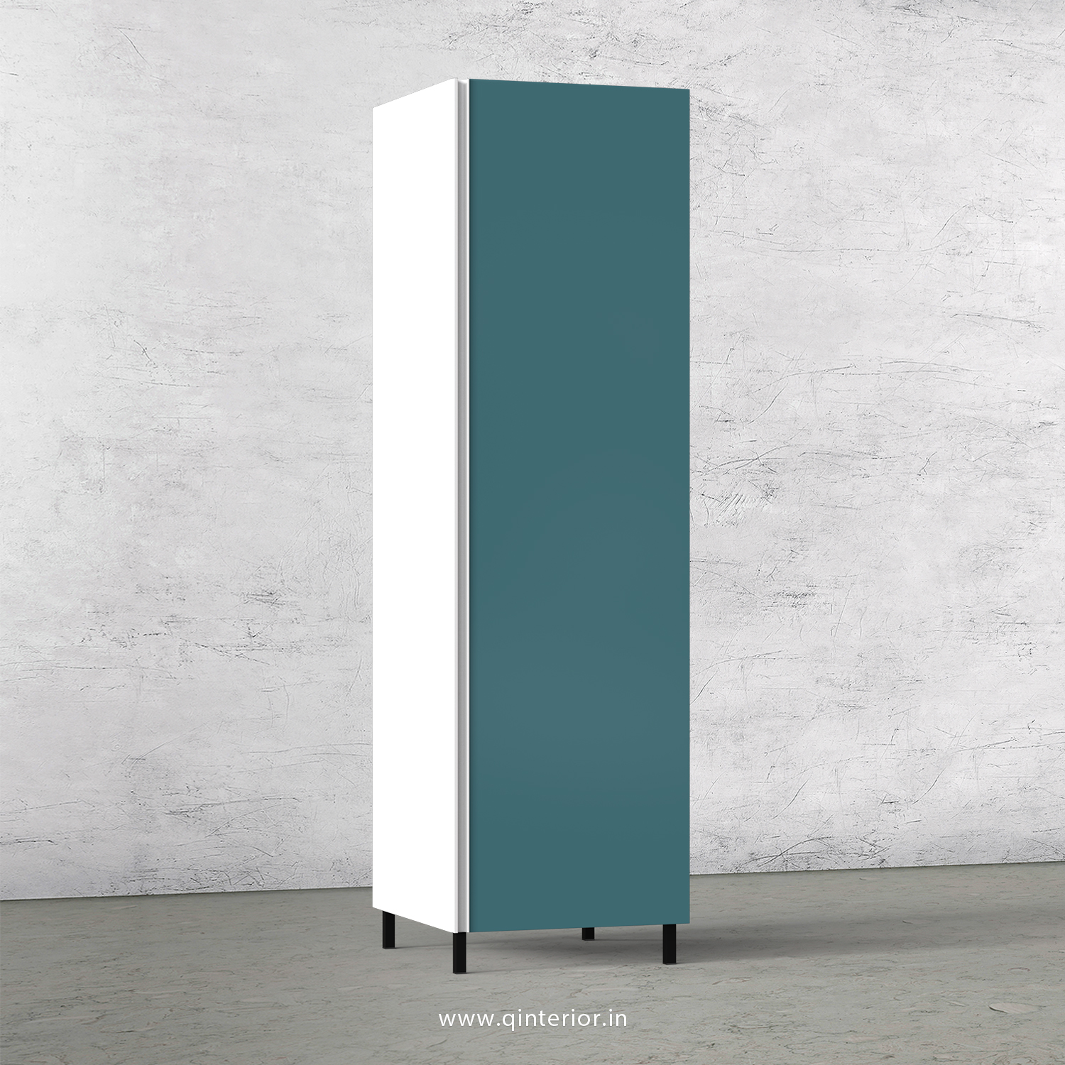 Lambent Kitchen Tall Unit in White and Shore Finish - KTB801 C12