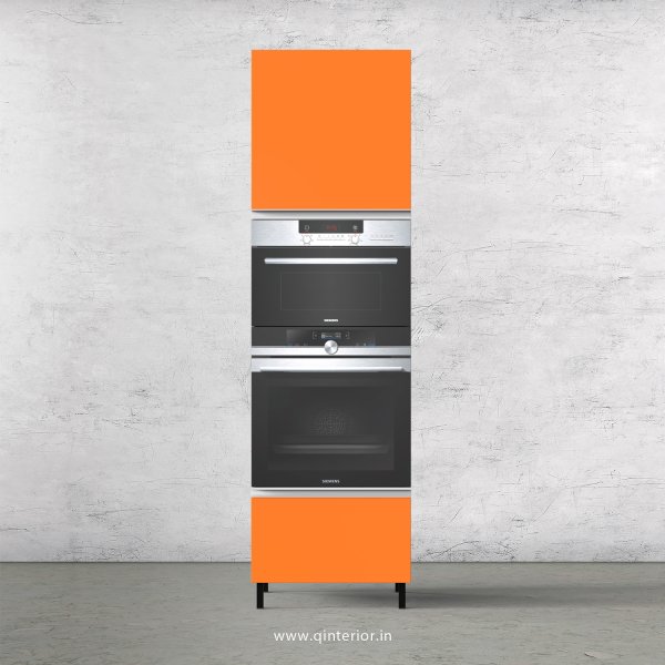 Lambent Microwave and OTG Unit in White and Saffron Finish - KTB805 C90