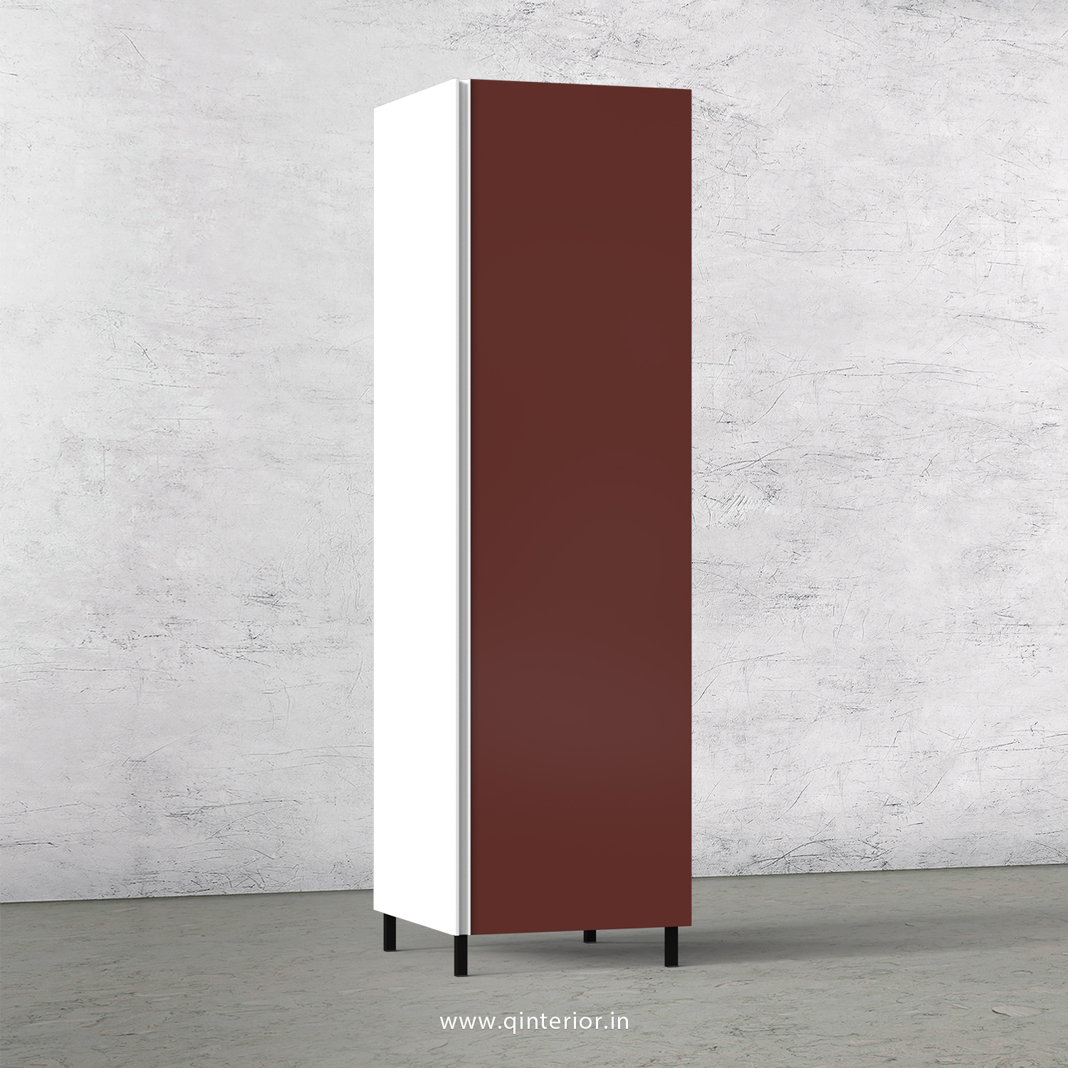 Lambent Kitchen Tall Unit in White and Shangrilla Finish - KTB801 C14