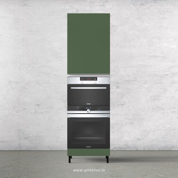Lambent Microwave and OTG Unit in White and English Ivy Finish - KTB804 C82