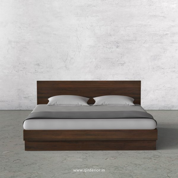 Stable King Size Bed in Walnut Finish - KBD106 C1