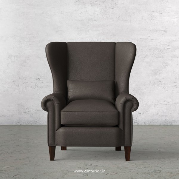 NINDUS Arm Chair in Fab Leather - ARM008 FL11