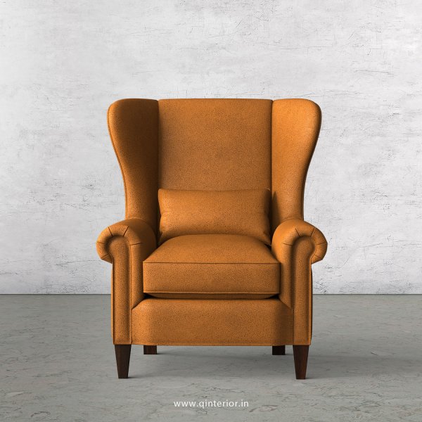 NINDUS Arm Chair in Fab Leather - ARM008 FL14
