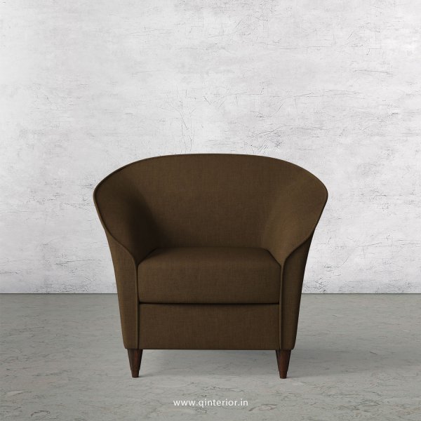 BURTON Arm Chair in Cotton Plain - ARM007 CP10