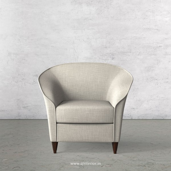 BURTON Arm Chair in Cotton Plain - ARM007 CP06