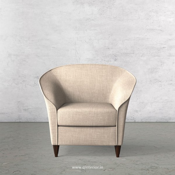 BURTON Arm Chair in Cotton Plain - ARM007 CP02