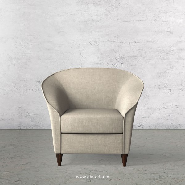 BURTON Arm Chair in Cotton Plain - ARM007 CP12