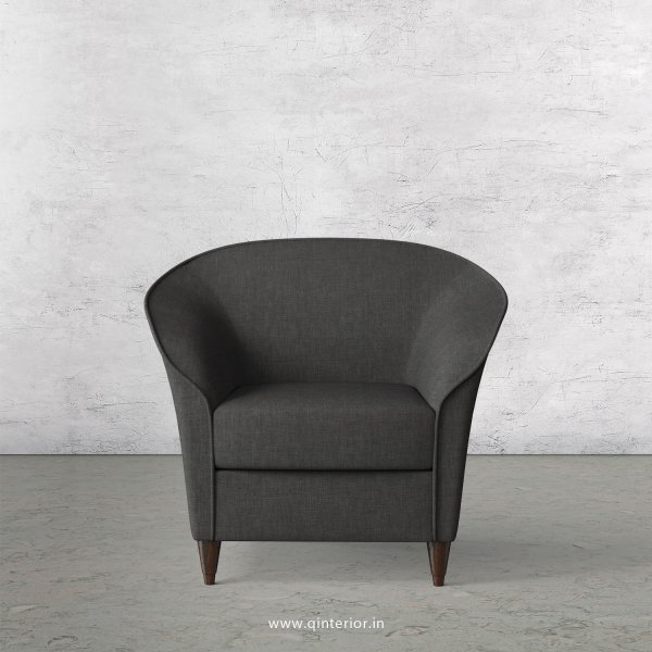 BURTON Arm Chair in Cotton Plain - ARM007 CP09