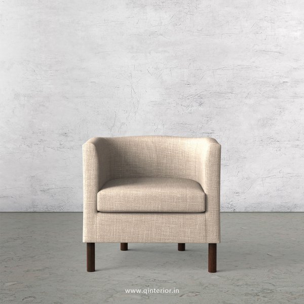 AMAYA Arm Chair in Cotton Plain - ARM015 CP02