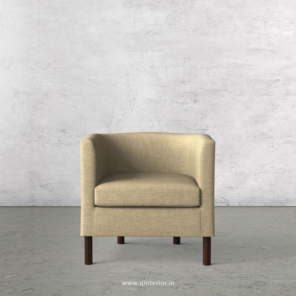 AMAYA Arm Chair in Cotton Plain - ARM015 CP05