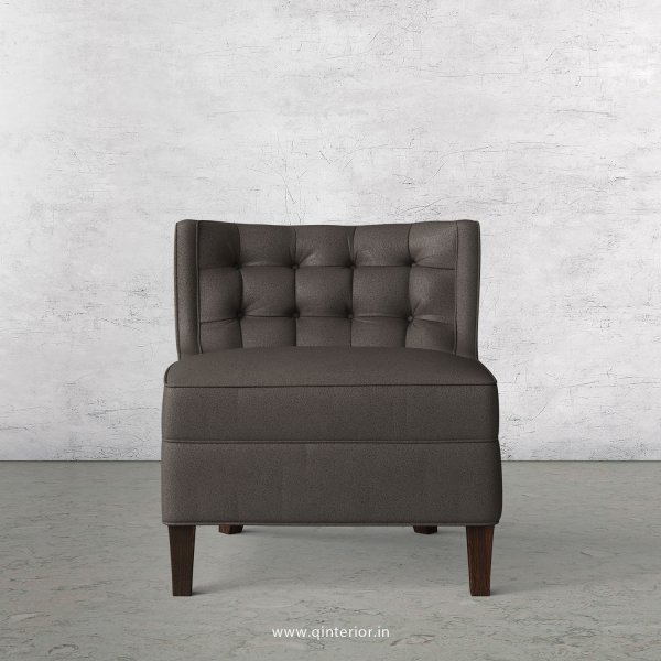 MEDORA Arm Chair in Fab Leather - ARM013 FL15
